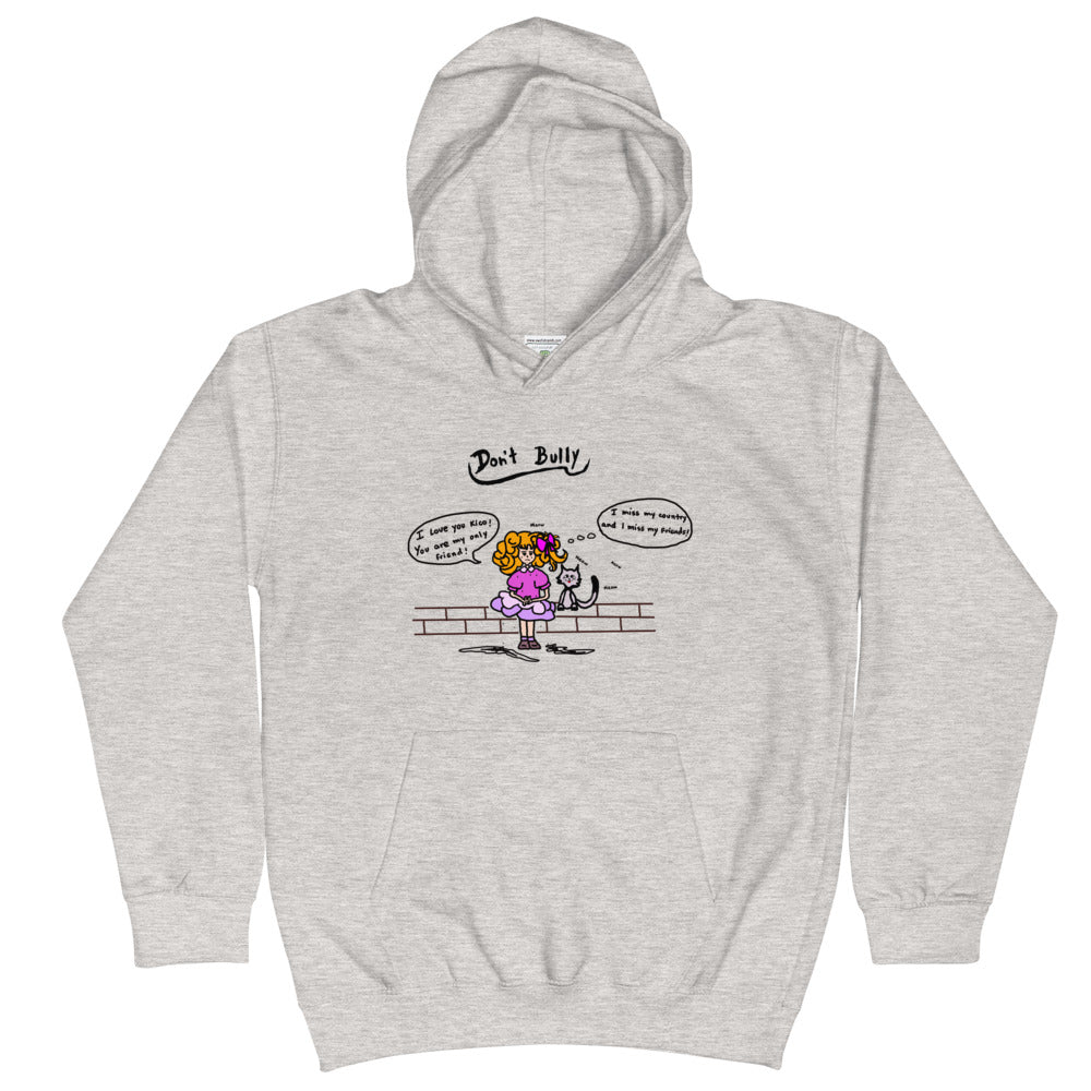 Friendly Cat Kids Hoodie