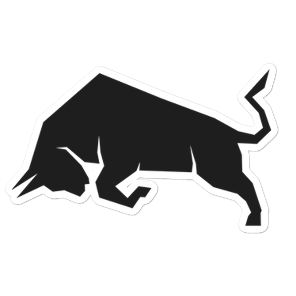 Bull Bubble stickers