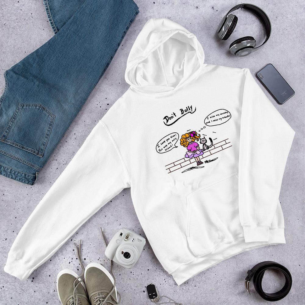 Friendly Cat Unisex Hoodie