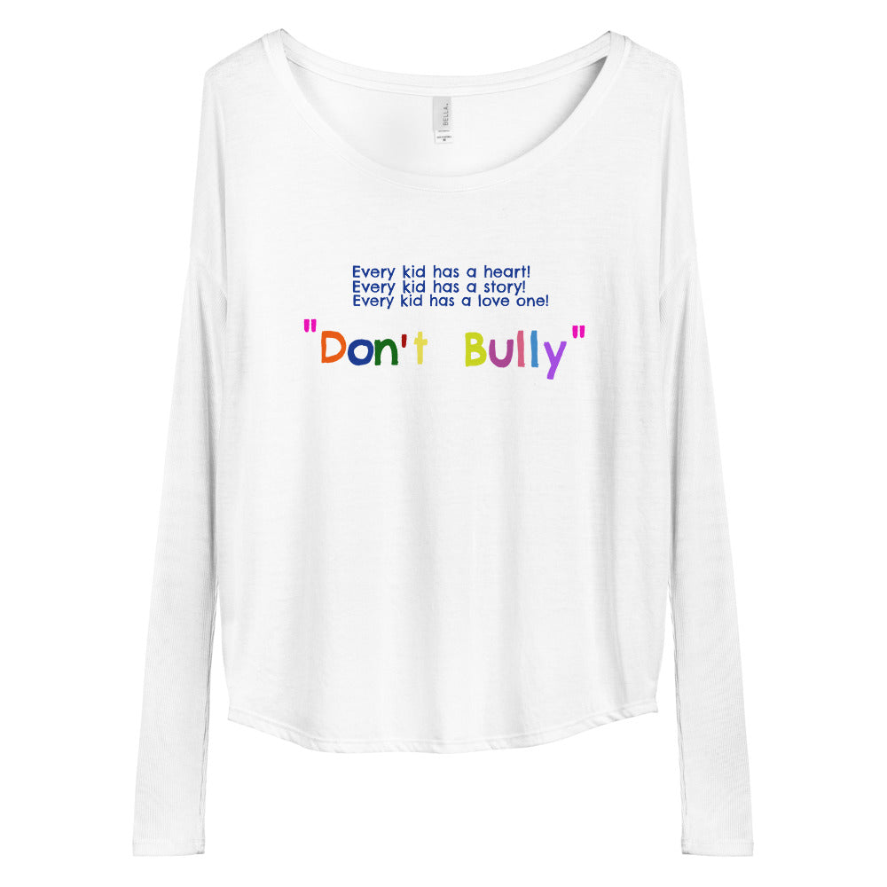 Vibrant message Ladies' Long Sleeve Tee